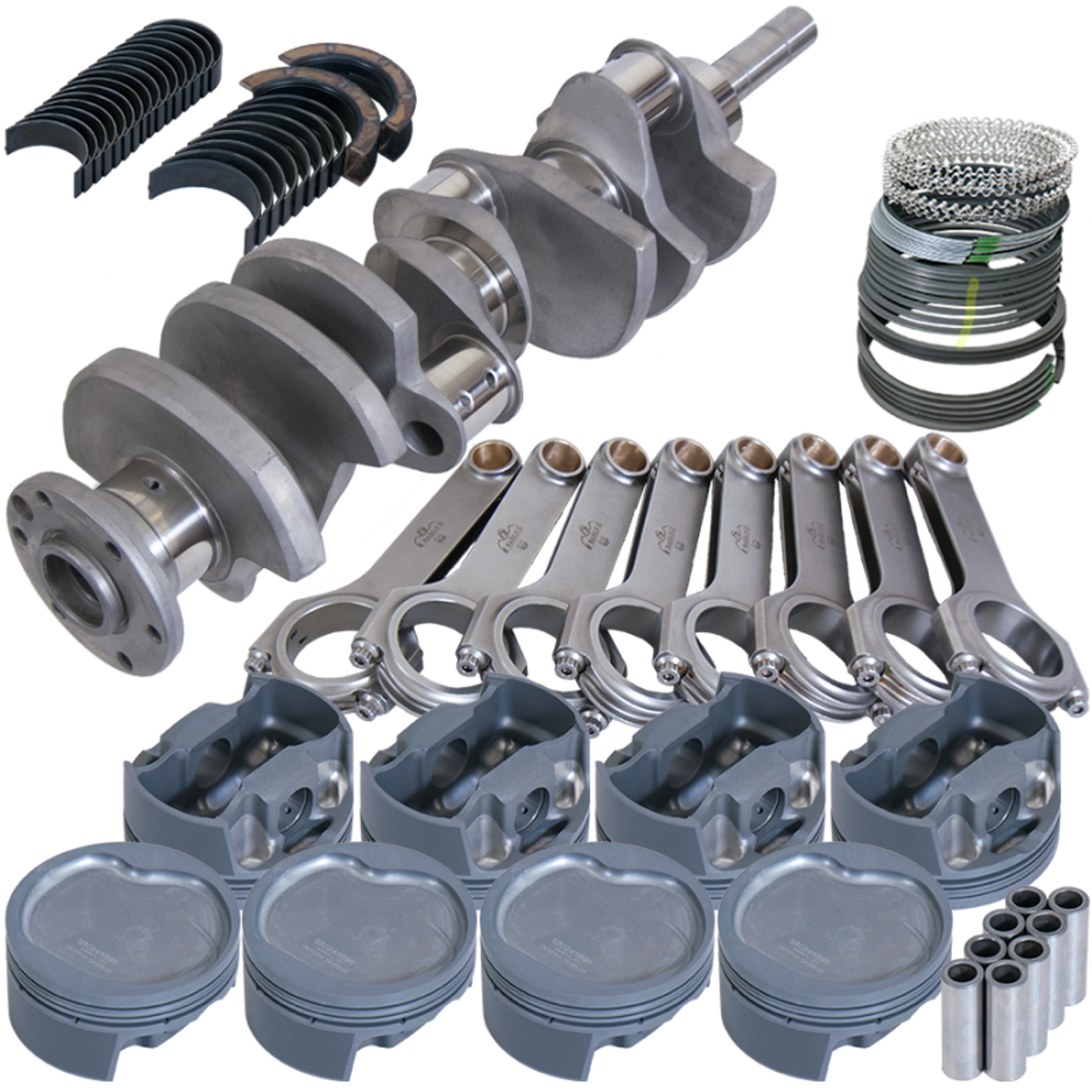 Eagle Chevy Big Block Rotating Assembly with 4.390in Bore 4.500in Stroke +38cc Dome - 15012030