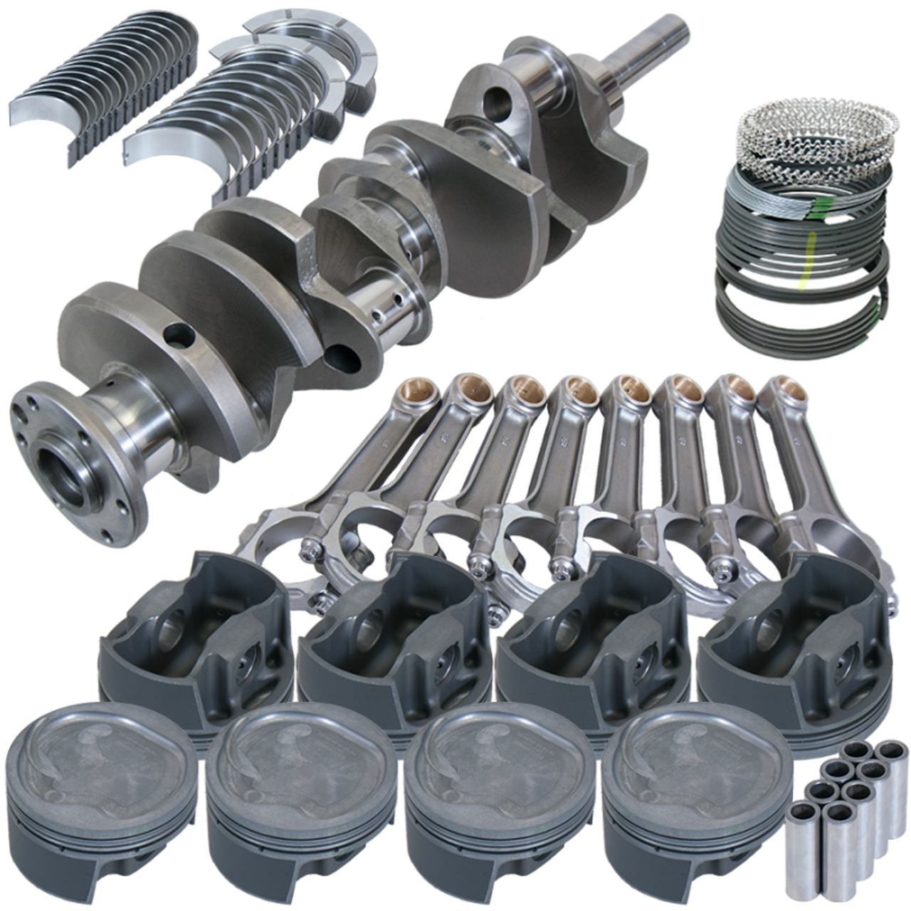 Eagle Ford 429/460 4.140in Crank 6.700in I-Beam Rod -28cc Inv Dome 4.440in Pistons Rotating Assembly - 15101080