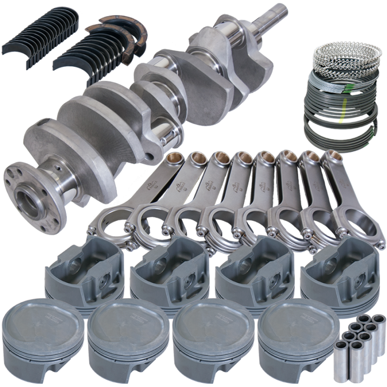 Eagle Ford 429/460 SCJ 4.140in Crank 6.700in H-Beam -28cc Inv Dome 4.390in Pistons Rotating Assembly - 15122030