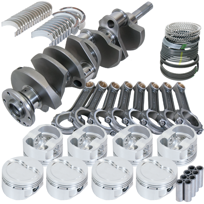 Eagle Ford FE 4.125in Crank 6.700in I-Beam Rods Forged 4032 -14cc 4.090in Pistons Rotating Assembly - 158174090