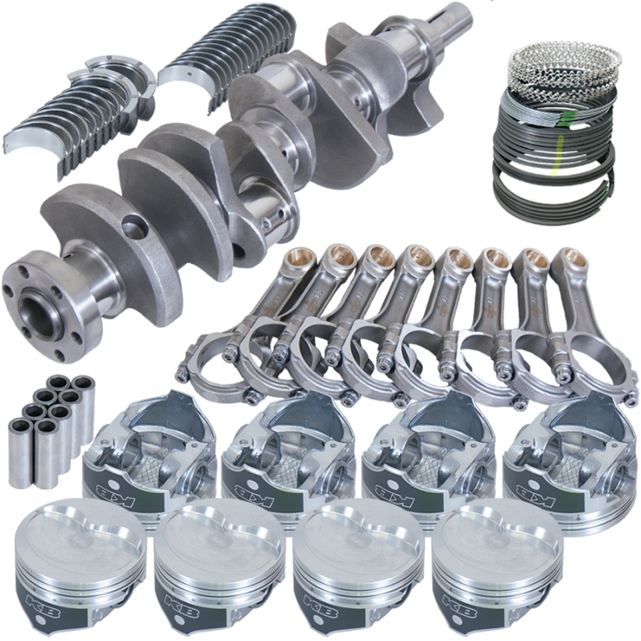 Eagle Ford 289/302 3.250in Crank 5.400in I-Beam Rods -10cc 4.000in Pistons Rotating Assembly - 16021000