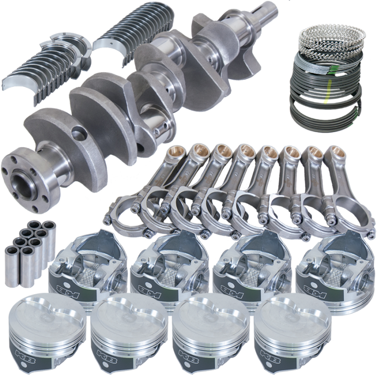 Eagle Ford 289/302 3.250in Crank 5.400in I-Beam Rods -10cc 4.040in Pistons Rotating Assembly - 16021040