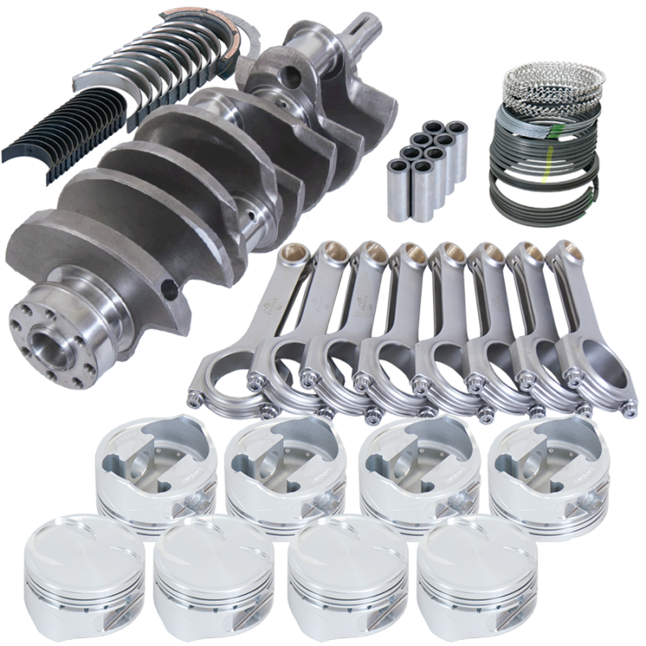 Eagle Ford 4.6 2V Romeo 3.750in Crank 5.950in H-Beam -13cc 3.592in Pistons Rotating Assembly - 16407040