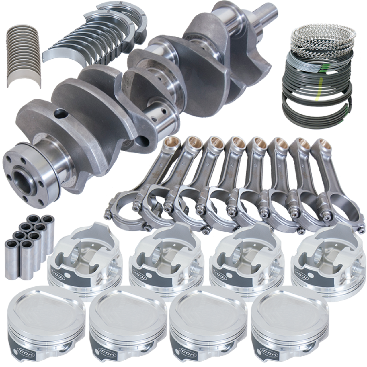 Eagle Ford 351C 3.850in Crank 6.000in I-Beam Rods -20cc 4.030in Pistons Rotating Assembly - 16803030