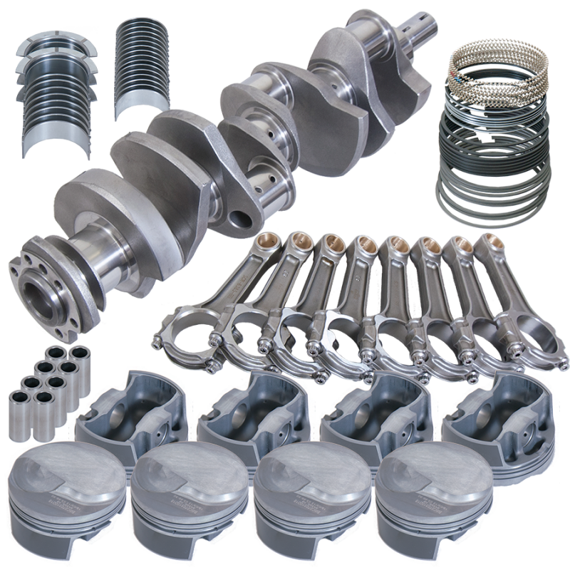 Eagle Chevy 454 4.250in Crank 6.385in I-Beam Rods 18cc Dome 4.320in Pistons Rotating Assembly - 18022070