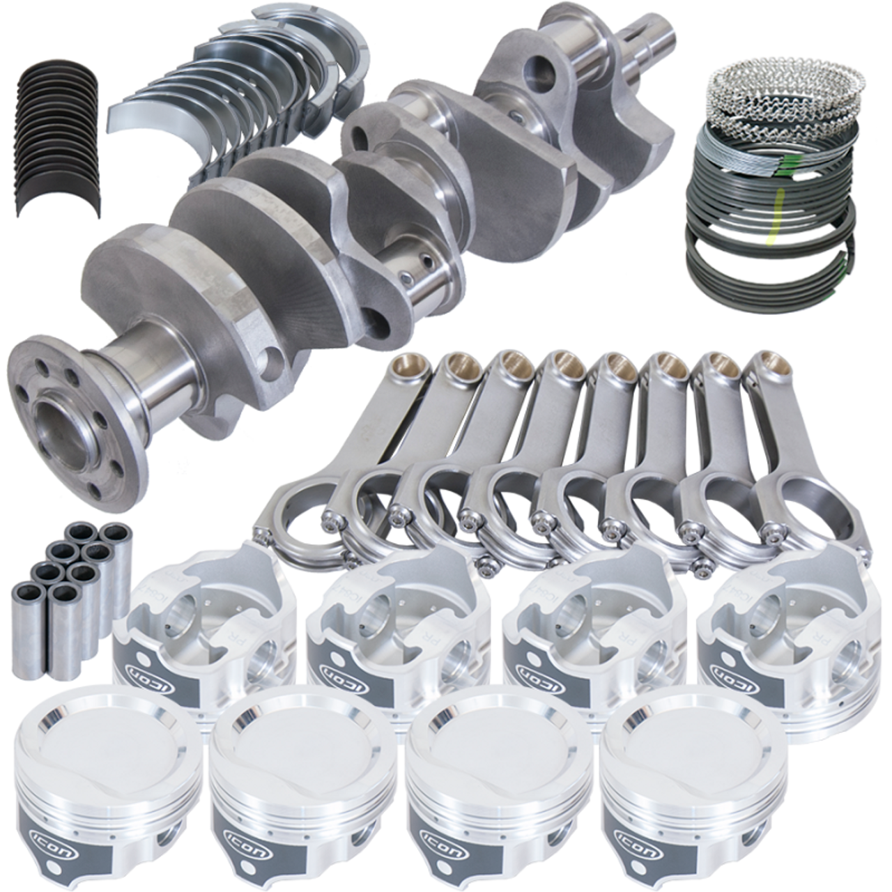 Eagle Chrysler 318 4.000in Crank 6.123in H-Beam -23cc 3.950in Pistons Rotating Assembly - 20151040
