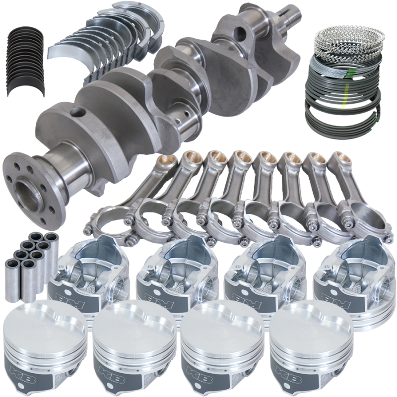 Eagle Chrysler 360 3.580in Crank 6.123in I-Beam Rods -5cc Flat Top 4.040in Pistons Rotating Assembly - 20400040