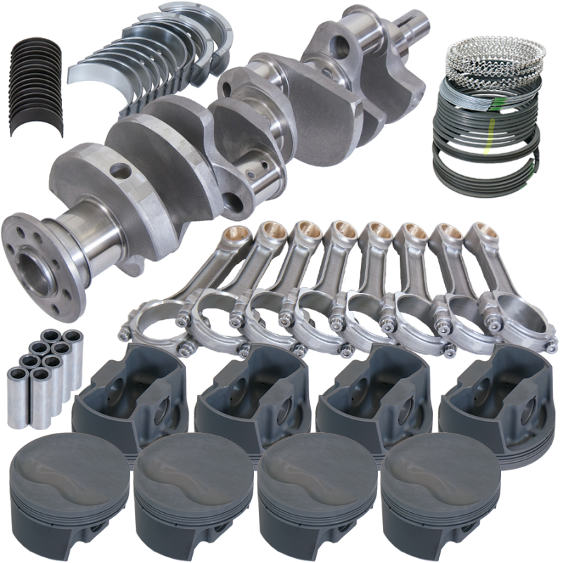 Eagle Chrysler 360 4.000in Crank 6.123in I-Beam Rods -5cc Flat Top 4.030in Pistons Rotating Assembly - 20410030