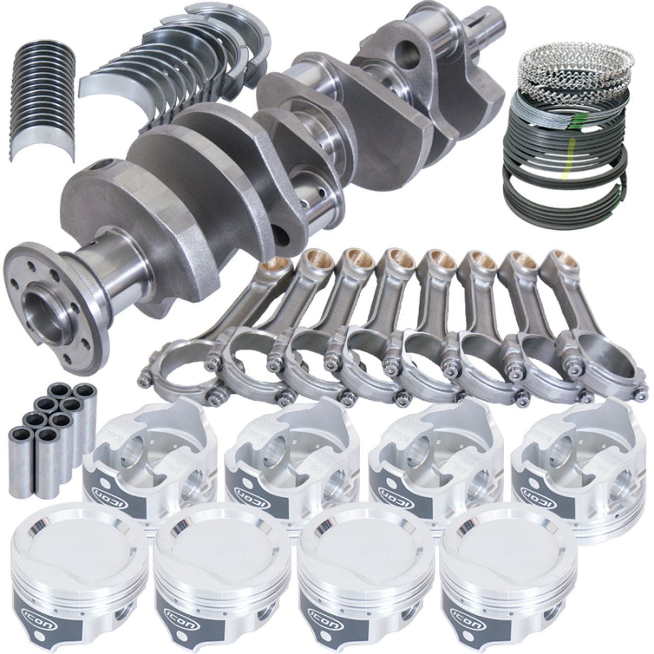 Eagle Chrysler 318 4.000in Crank 6.123in I-Beam Rods -23cc 3.950in Pistons Rotating Assembly - 20551040