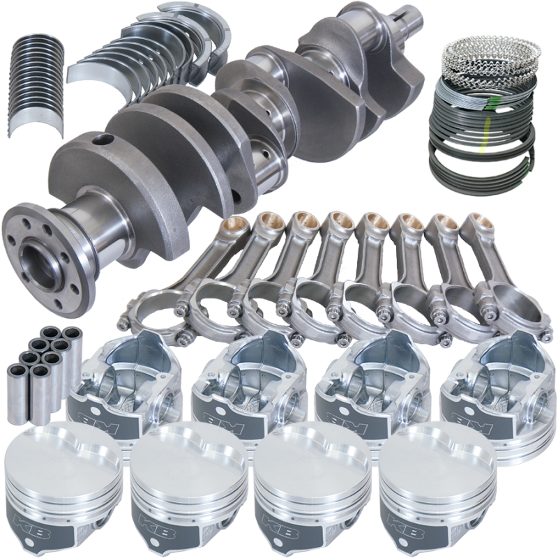 Eagle Chrysler 360 3.580in Crank 6.123in I-Beam Rods -5cc Flat Top 4.040in Pistons Rotating Assembly - 20600040