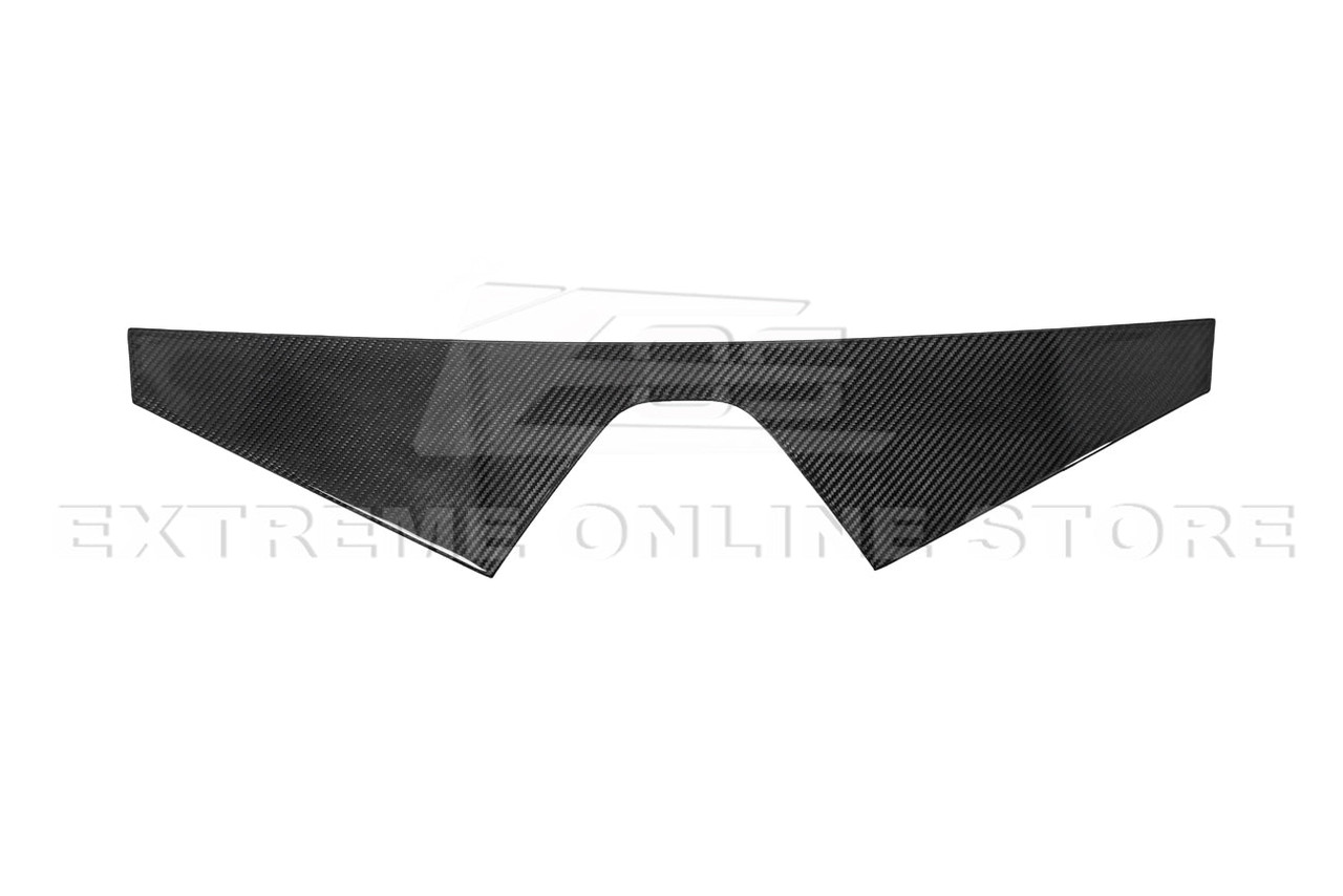 EOS Rear Upper Window Trim - Carbon Fiber - 2020+ C8 Corvette