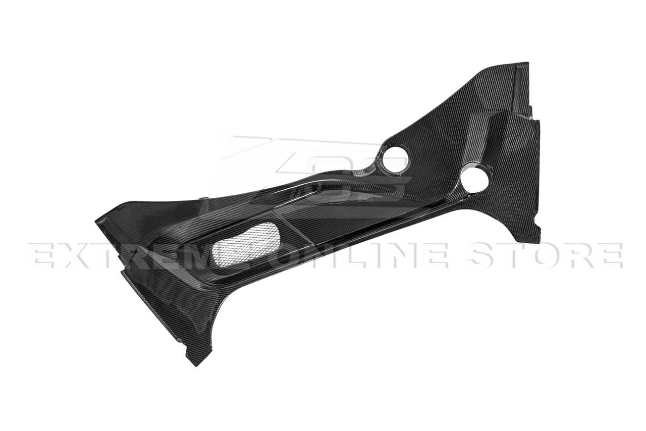 EOS Carbon Fiber Front Trunk Trim Kit - Upper - C8 Corvette