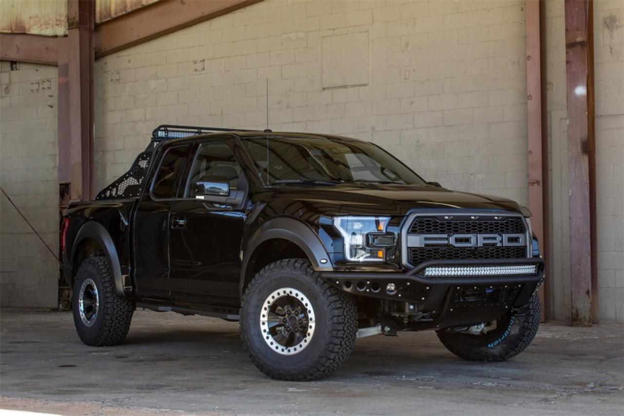 Addictive Desert Designs 17-18 Ford F-150 Raptor Race Series Chase Rack w/ 2017 Grill Pattern - C115802800103