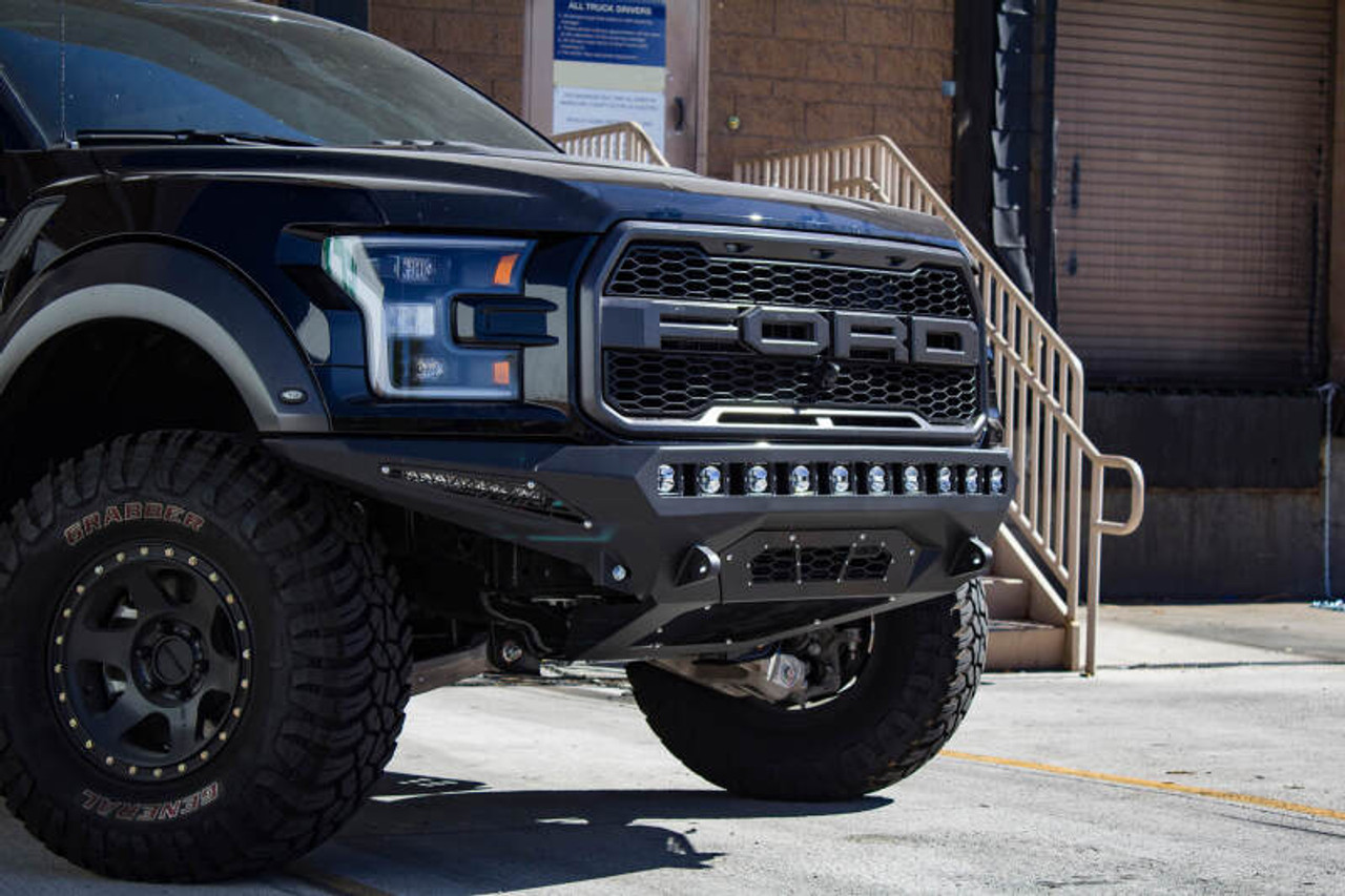 Addictive Desert Designs 17-18 Ford F-150 Raptor Stealth Fighter Front Bumper - F111182860103