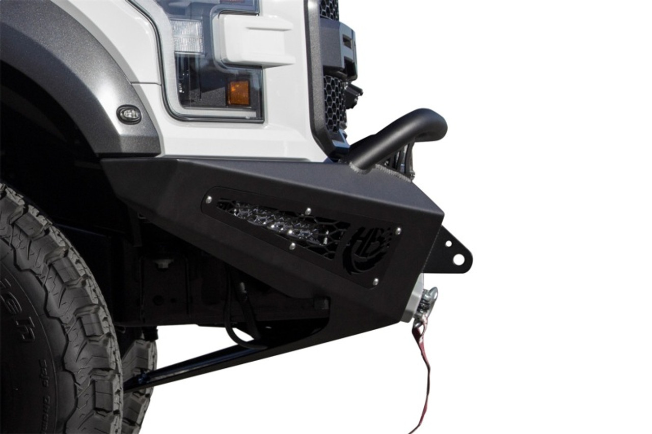Addictive Desert Designs 17-18 Ford F-150 Raptor HoneyBadger Front Bumper w/ Winch Mount - F117382860103