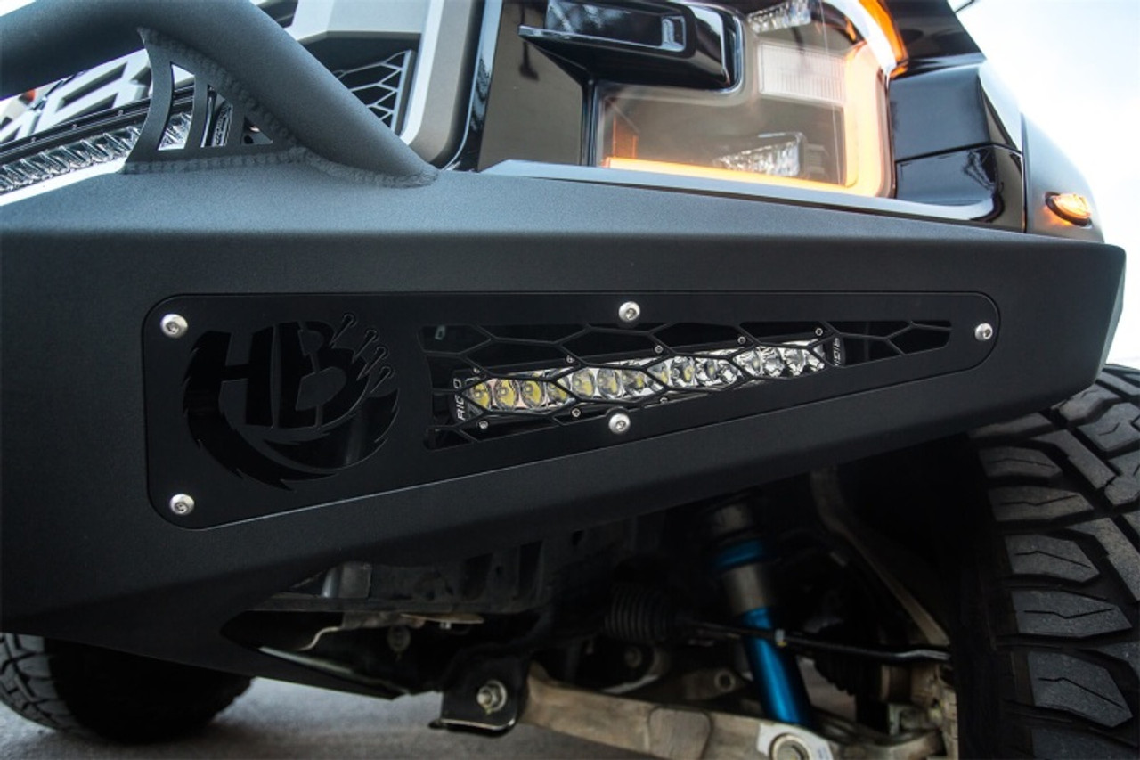 Addictive Desert Designs 17-18 Ford F-150 Raptor HoneyBadger Front Bumper w/ Winch Mount - F117382860103