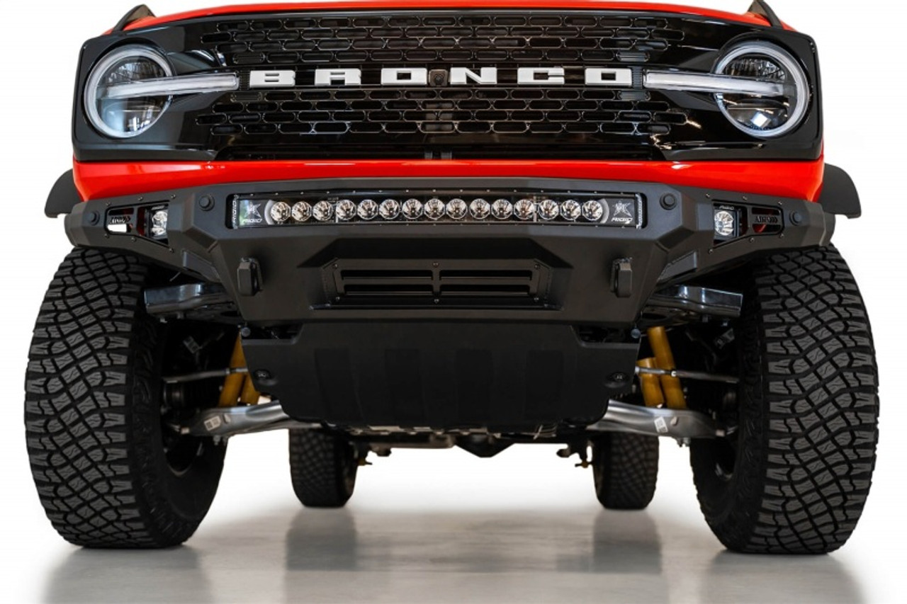 Addictive Desert Designs 2021+ Ford Bronco Stealth Fighter Front Bumper w/ Winch Mount - F230142210103