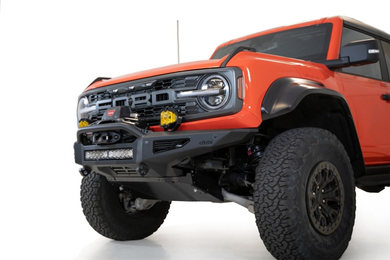 Addictive Desert Designs 22-23 Ford Bronco Raptor Rock Fighter Front Bumper - F260181060103