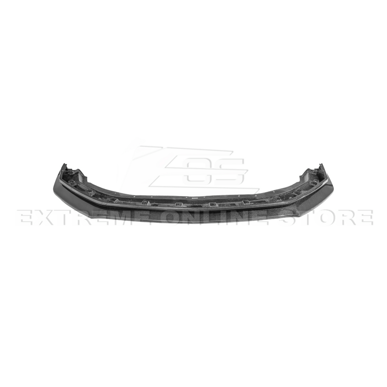 EOS Front Splitter Extended - Carbon Fiber - 2024+ Mustang Darkhorse S650 (FLIP-1101-BKCF)