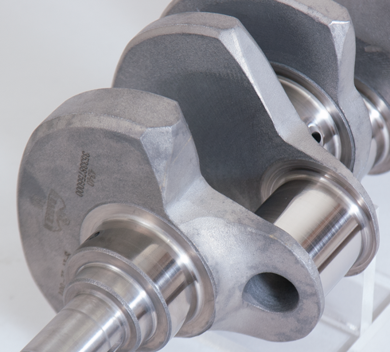 Eagle Chevrolet 350 3.875in Stroke 1Pc Rear Seal Forged 4340 Steel Crankshaft - 435338756000