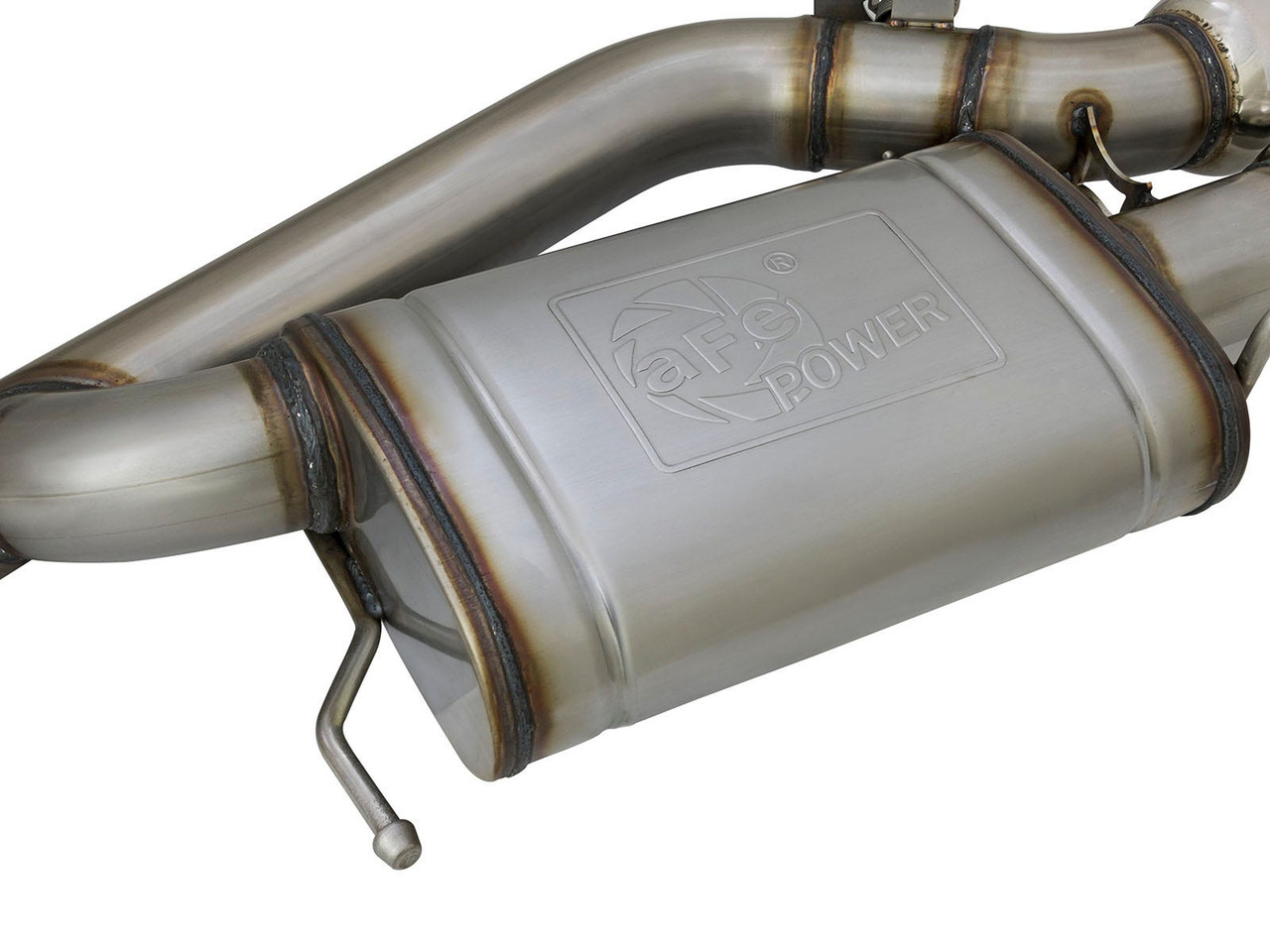 aFe Power MACH Force-Xp Catback Exhaust System w. Polished Tips - 16-19 ATS-V (49-34078-P)