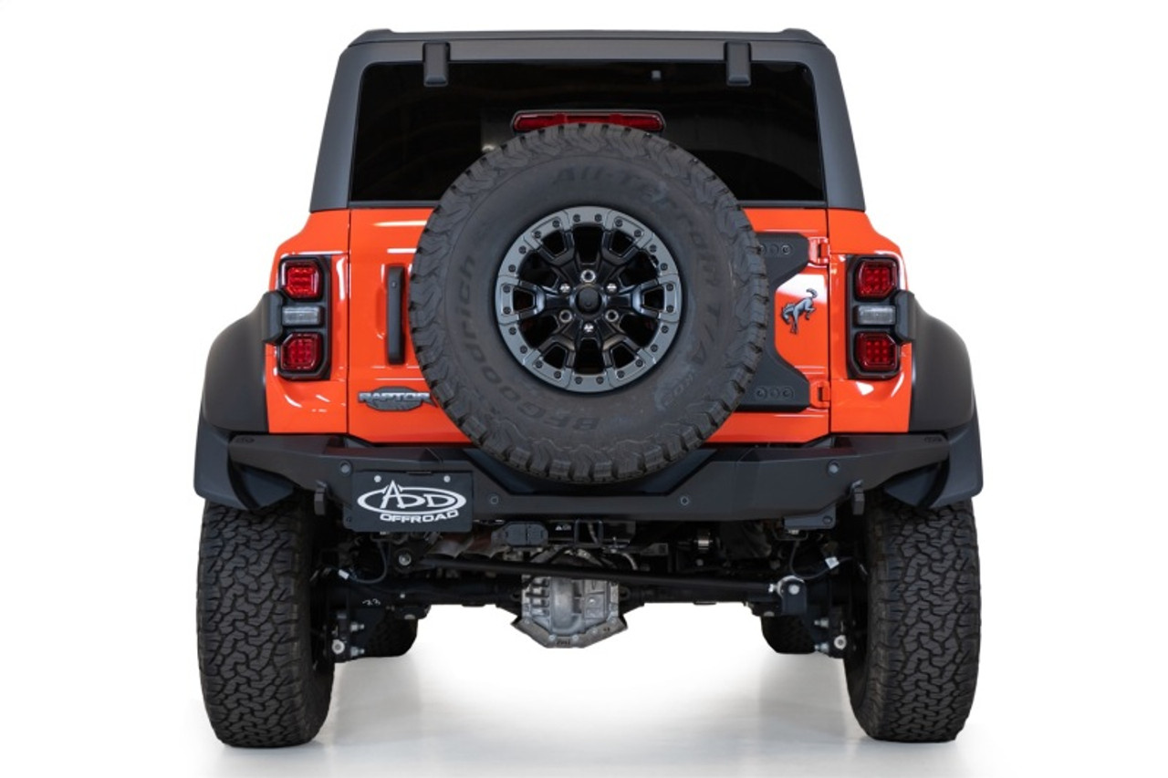 Addictive Desert Designs 22-23 Ford Bronco Raptor Rock Fighter Rear Bumper - R26012NA0103