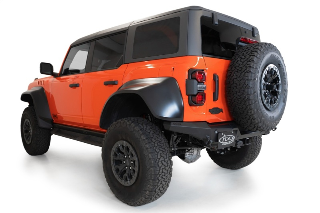 Addictive Desert Designs 22-23 Ford Bronco Raptor Rock Fighter Rear Bumper - R26012NA0103