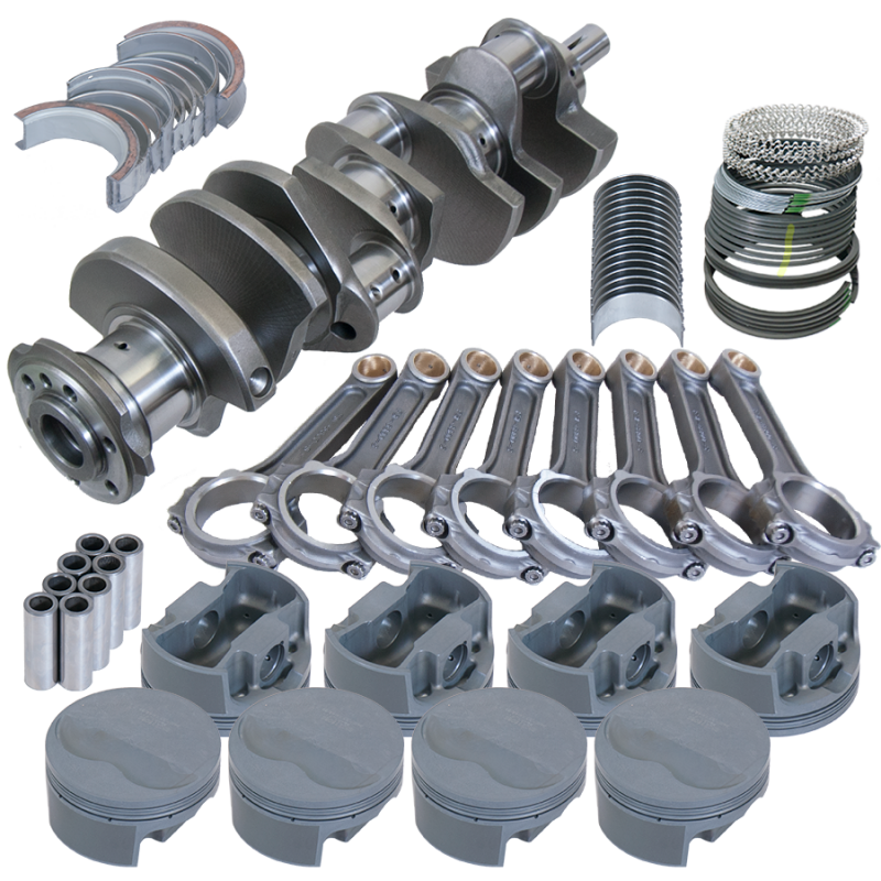 Eagle Pontiac 455 4.250in Crank 6.800in I-Beam Rods -6cc Flat Top 4.185in Pistons Rotating Assembly - 524134185