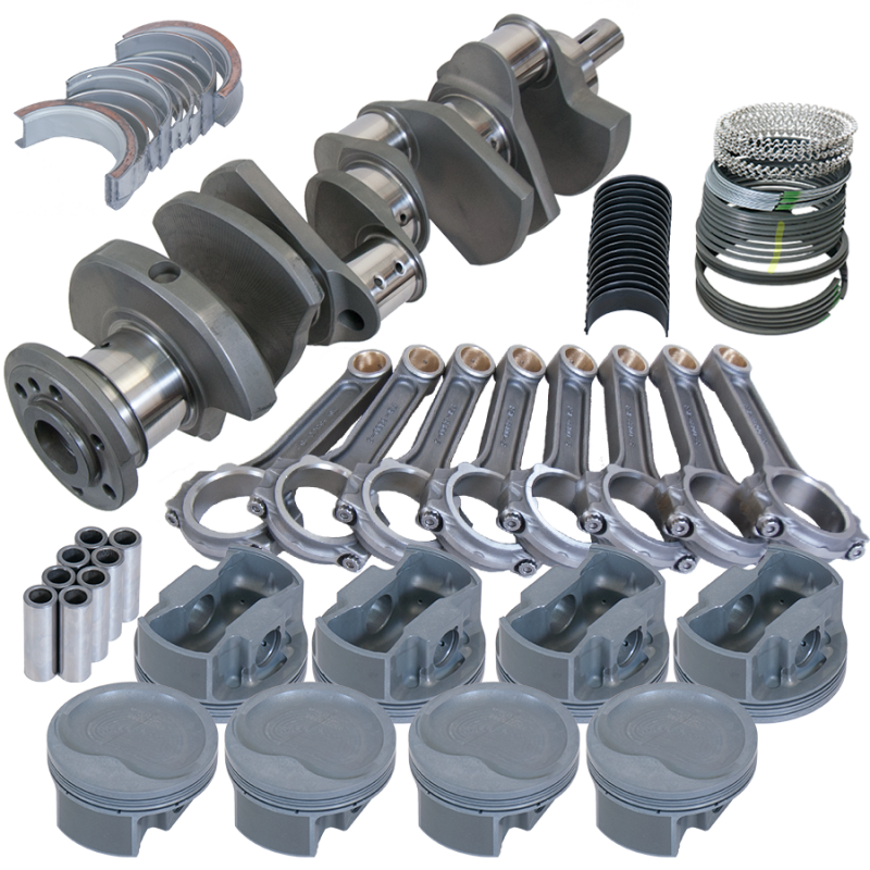 Eagle Pontiac 455 4.250in Crank 6.800in I-Beam Rods -22cc 4.185in Pistons Rotating Assembly - 625054185