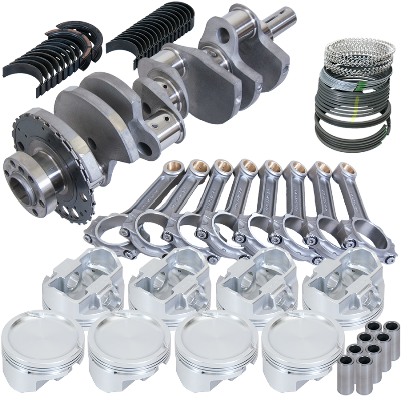 Eagle Chevy LS2 4.000in Crank 24 Tth Reluctor 6.125in I-Beam Rods 4.000in Pistons Rotating Assembly - 637024000