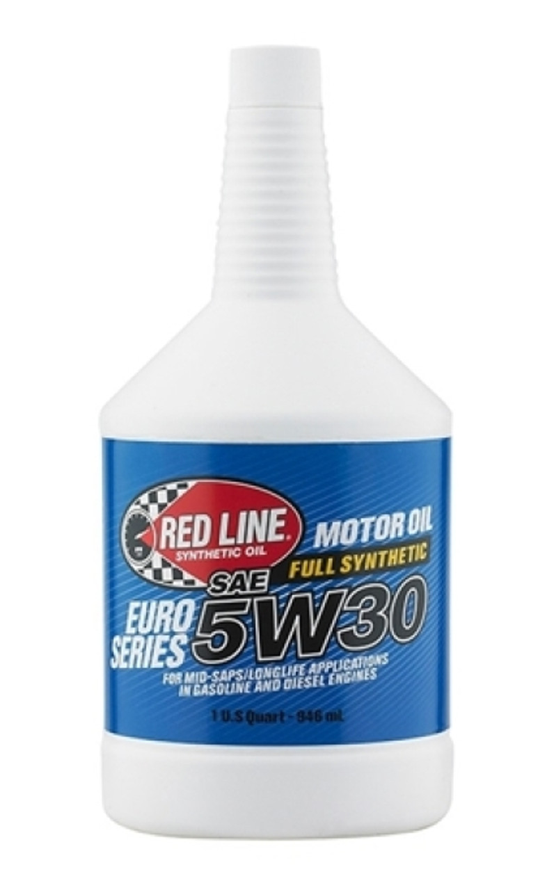 Red Line 5W30 Euro Series Synthetic Motor Oil - Quart - Case of 12 (12304)