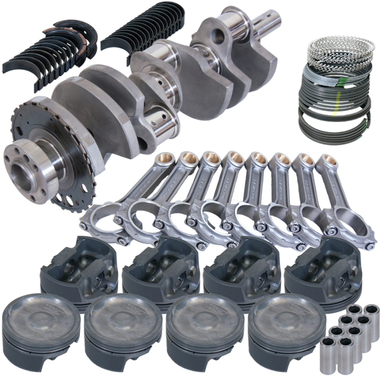 Eagle Chevy LS1 4.000in Crank 24 Tth Reluctor 6.125in I-Beam Rods 3.905in Pistons Rotating Assembly - 639063905