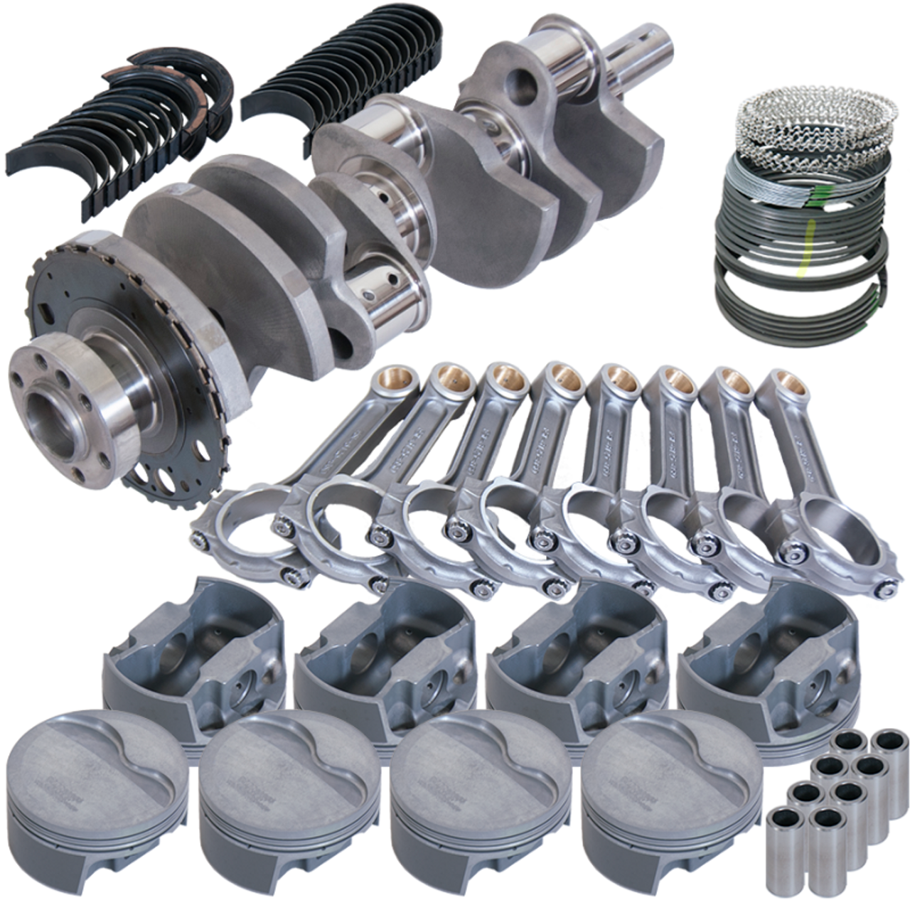 Eagle Chevy LS1 4.000in Crank 24 Tth Reluctor 6.125in I-Beam Rods 3.905in Pistons Rotating Assembly - 639123905