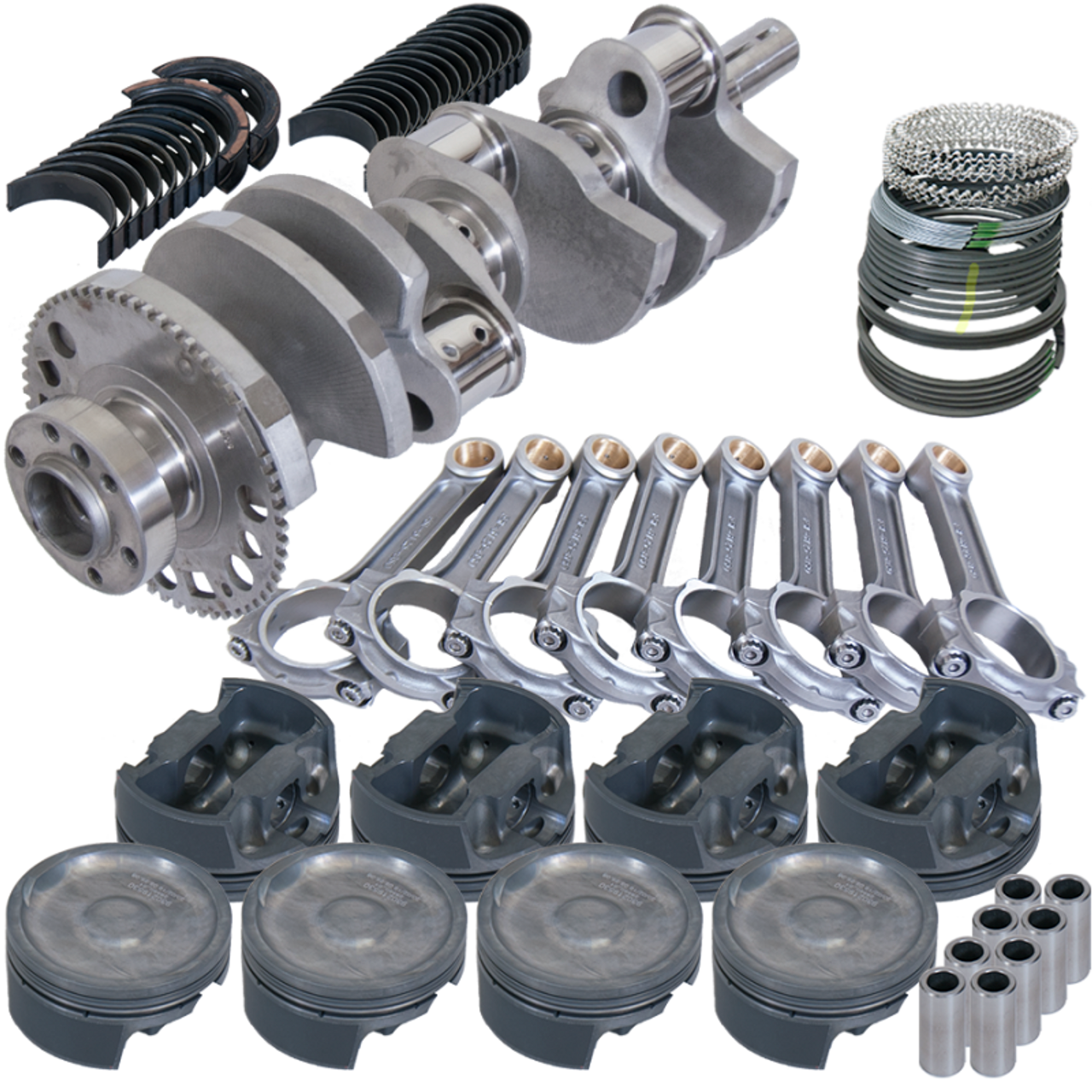 Eagle Chevy LS1 4.000in Crank 58 Tth Reluctor 6.125in I-Beam Rods 3.905in Pistons Rotating Assembly - 639223905