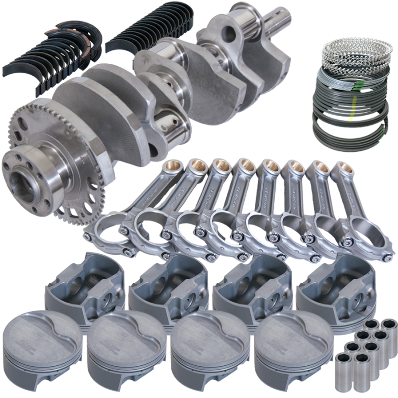 Eagle Chevy LS1 4.000in Crank 58 Tth Reluctor 6.125in I-Beam Rods 3.905in Pistons Rotating Assembly - 639833905