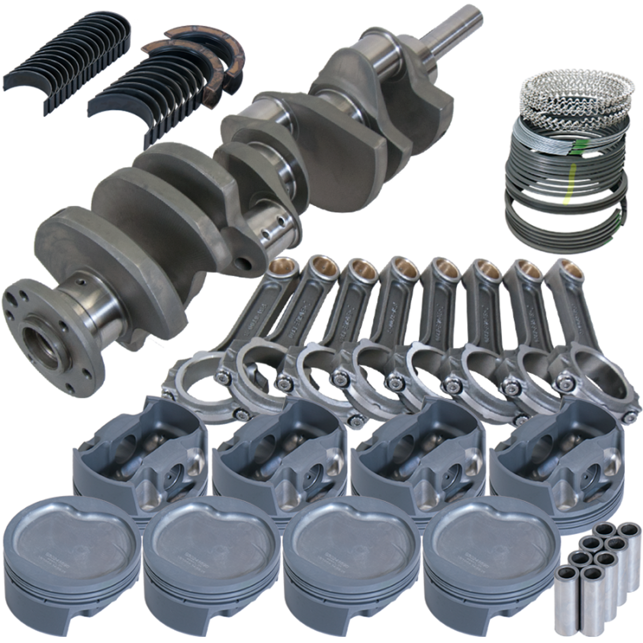 Eagle Ford 460 4.300in Crank 6.800in I-Beam Rods -38cc 4.390in Pistons Rotating Assembly - 65010030