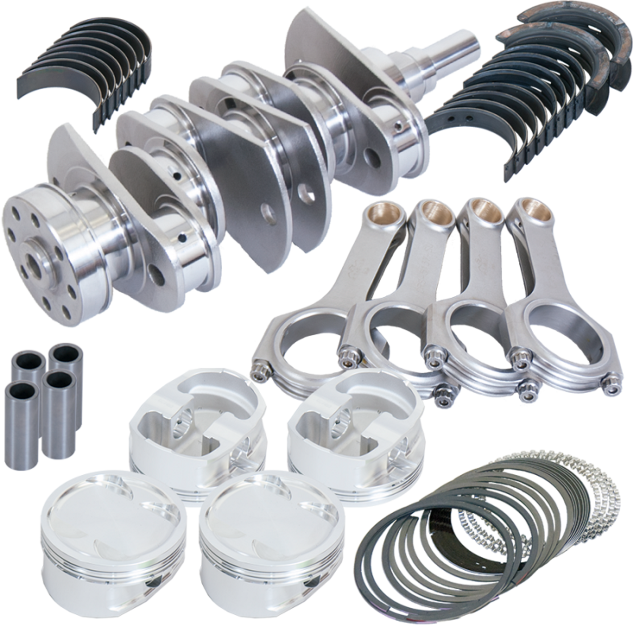 Eagle Subaru Ej25 3.268in Billet Crank 5.137in H-Beam -17.1cc 99.75mm Pistons Rotating Assembly - 890239975