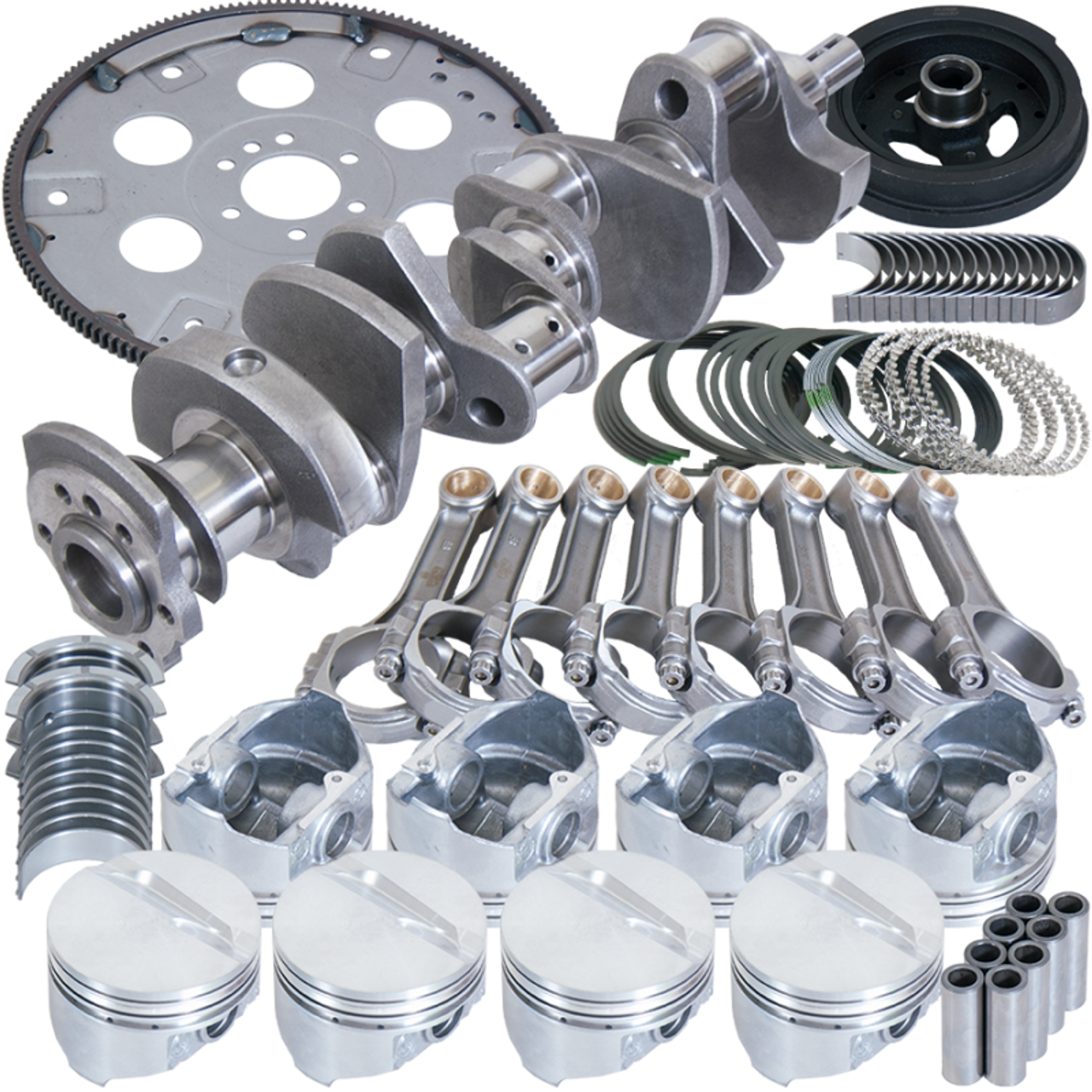Eagle Chevrolet Small Block I-Beam Street/Strip Rotating Assembly Kit - B13005E040