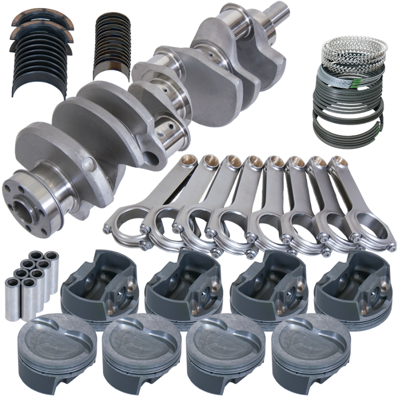 Eagle Ford 351W 4.000in Crank 6.250in H-Beam -6.5cc Flat Top 4.040in Pistons Balanced Assembly - B14125040