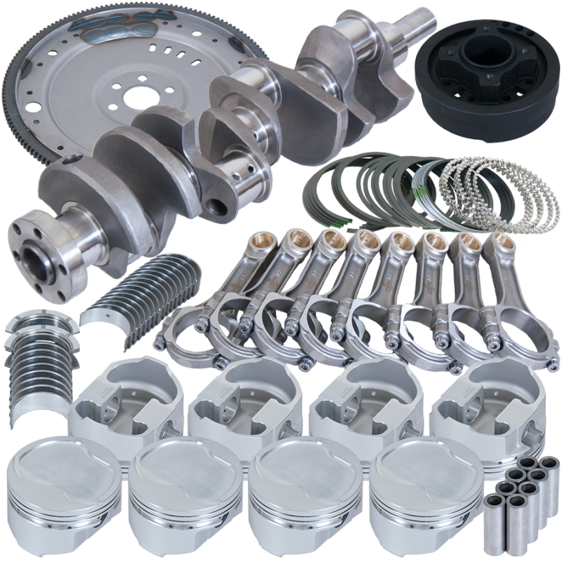 Eagle Ford 302 3.000in Crank 5.090in I-Beam Rods 4.060in Pistons 164 Tooth FW Balanced Assembly - B16002ES060