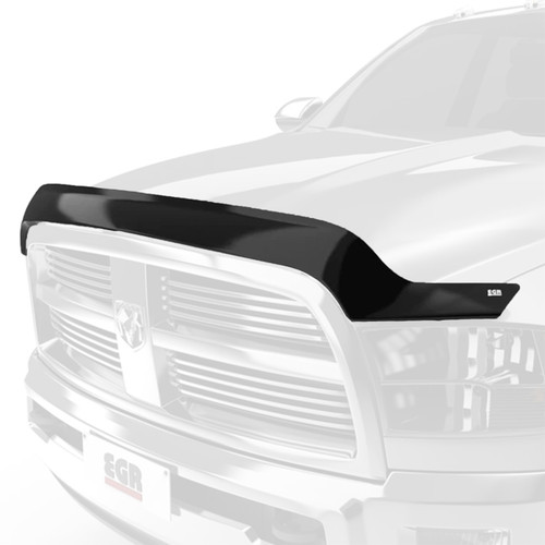 EGR 05-08 Dodge Ram 1500 Superguard Hood Shield - Matte Black - 302555