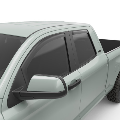 EGR 07-12 Toyota Tundra Crew Max In-Channel Window Visors - Set of 4 - Matte (575195) - 575195