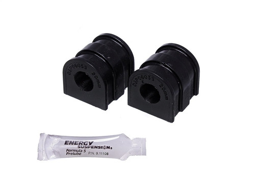 Energy Suspension 06-10 VW Passat (Incl. Wagon)/16+ VW Passat Black 20.7mm Rear Sway Bar Bushing Set - 15.5110G
