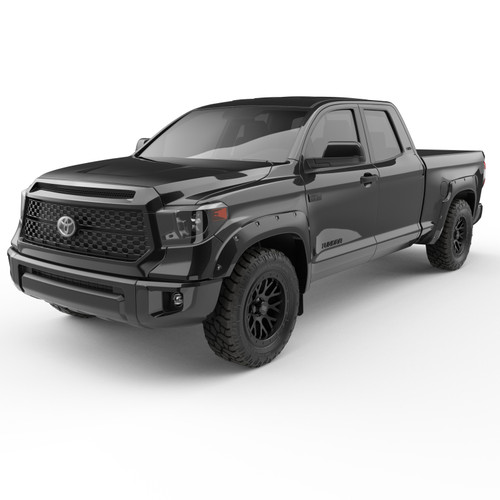 EGR 14+ Toyota Tundra Bolt-On Look Color Match Fender Flares - Set - Black - 795494-202
