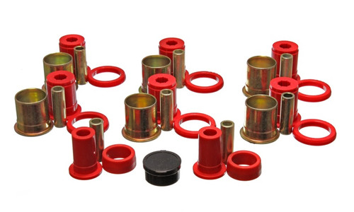 Energy Suspension Gm Cntrl Arm W/Thrust Washer - Red - 3.3133R