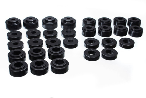 Energy Suspension Gm Body Mount Set - Black - 3.4115G