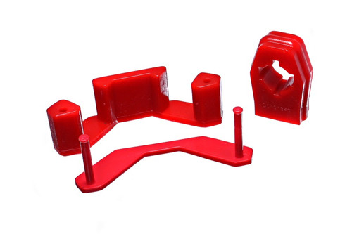Energy Suspension 2015 Ford Mustang Manual Transmission Shifter Bushing Set - Red - 4.1141R