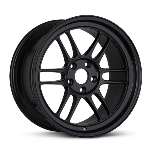 Enkei RPF1 18x9 5x114.3 35mm Offset 73mm Bore Black Wheel G35/350z - 3798906535BK Photo - Primary