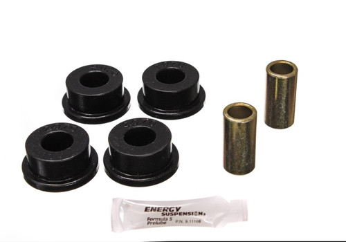 Energy Suspension 80-98 Ford F-250 4WD/F350 4WD Black Front Frame Shackle Bushing Set - 4.2131G