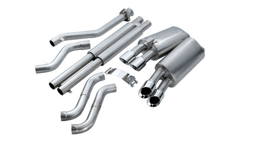 Corsa 1996-1996 Chevrolet Corvette C4 5.7L V8 LT4 Polished Sport Cat-Back Exhaust - 14118
